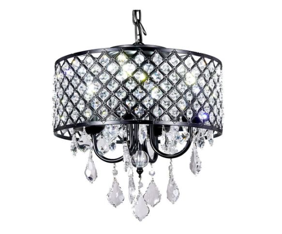 classic metal made chandelier for kitchen and home under